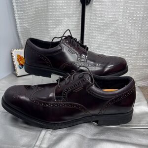 Rockport Walkability Adiprene Adidas Hydroshield Burgundy Wingtip Shoes Mens 14W